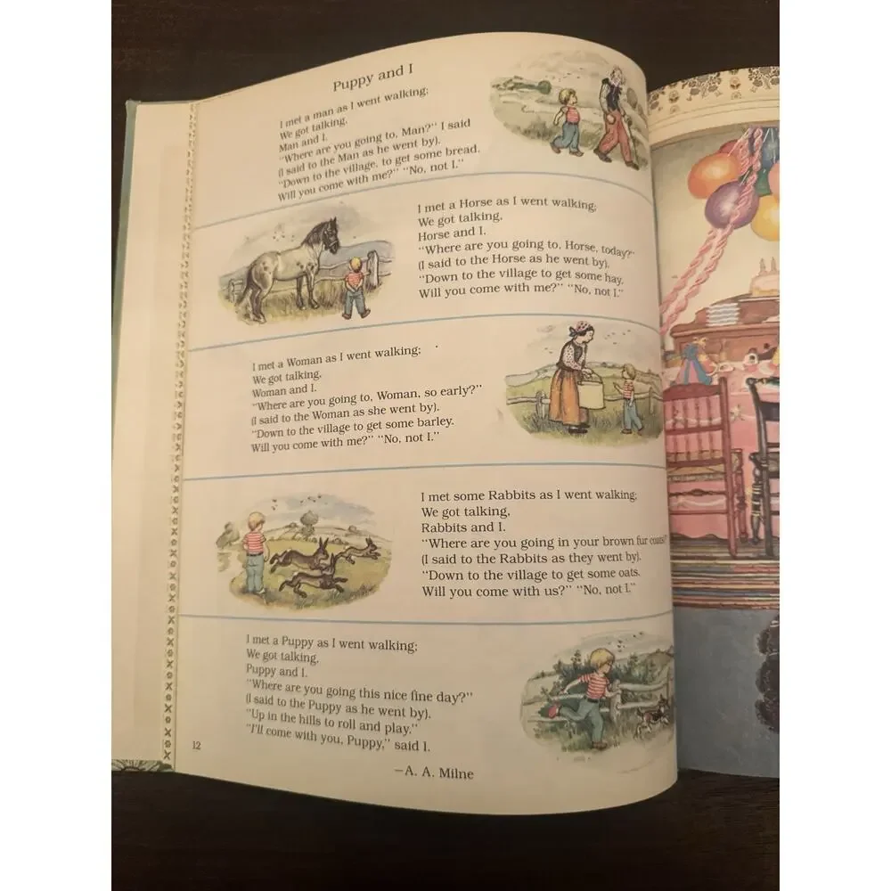 Poems to Read to the Very Young Josette Frank & Eloise Wilkin 1982 Hardback VTG